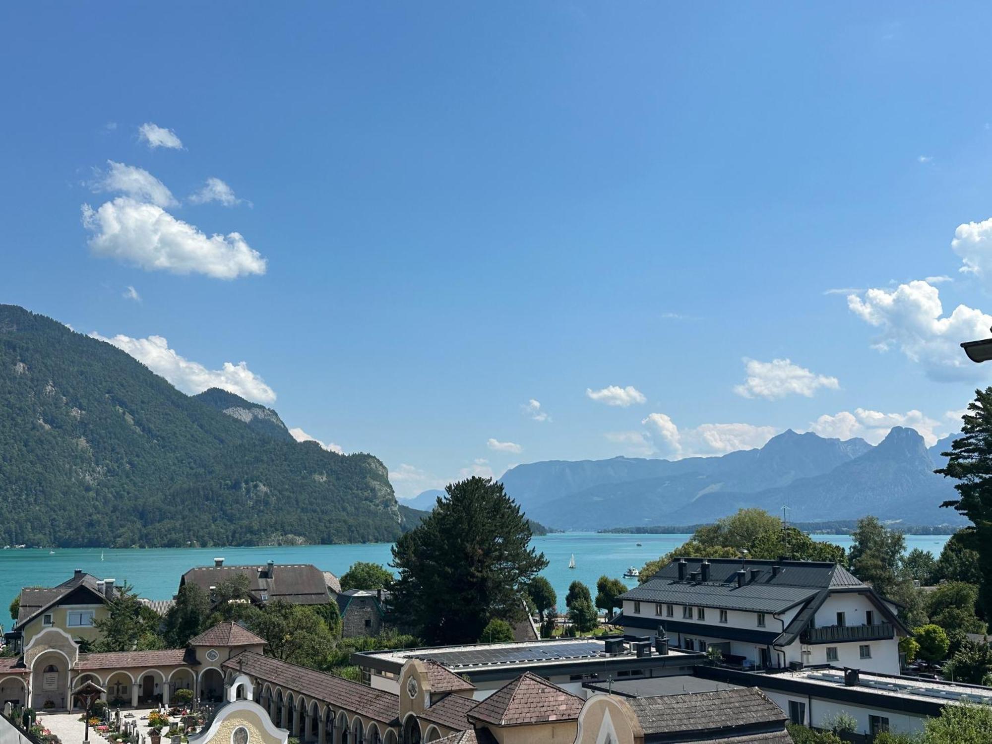 Apartamento Nannerls Penthouse Sankt Gilgen Exterior foto
